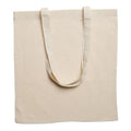 Beige - Front - MidOcean Cottonel Colour + Cotton Shopper Bag