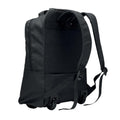 Black - Back - MidOcean Dalvik RPET Trolley Backpack