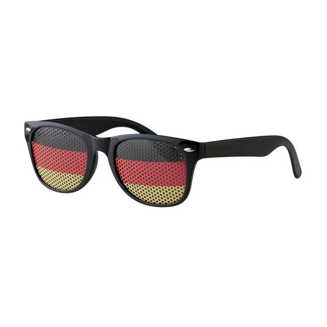 Yellow - Back - MidOcean Flag Fun Sunglasses