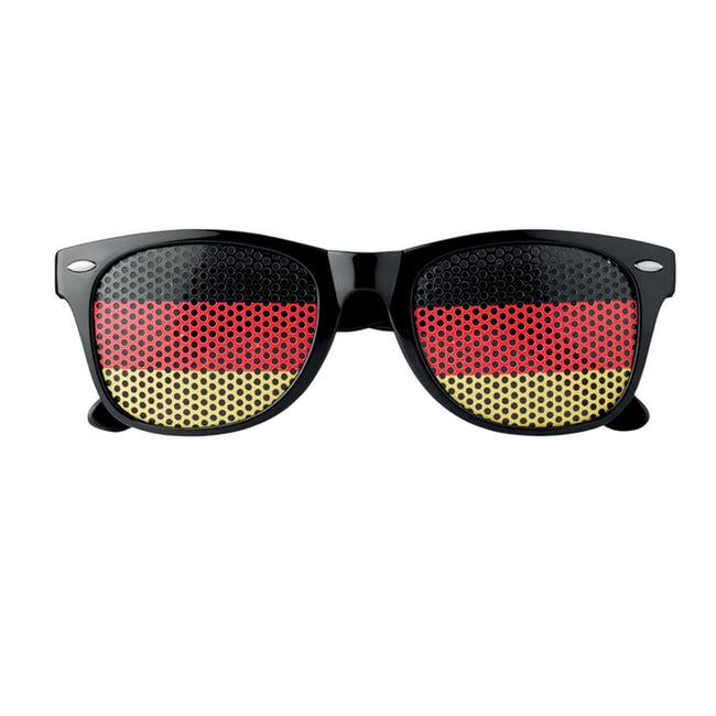 Yellow - Front - MidOcean Flag Fun Sunglasses