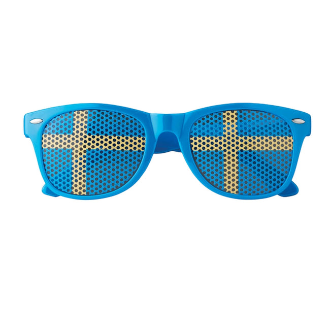 Blue - Front - MidOcean Flag Fun Sunglasses