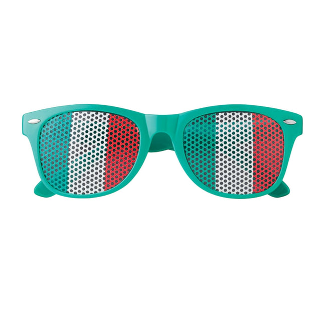 Green - Front - MidOcean Flag Fun Sunglasses