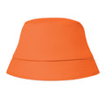 Orange - Front - MidOcean Bilgola Cotton Sun Hat