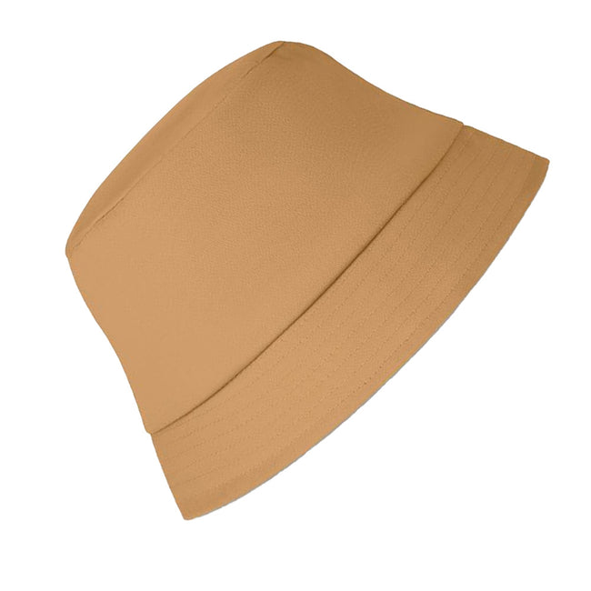 Khaki - Back - MidOcean Bilgola Cotton Sun Hat