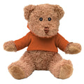 Orange - Front - MidOcean Johnny Teddy Bear Plush Toy