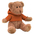 Orange - Back - MidOcean Johnny Teddy Bear Plush Toy