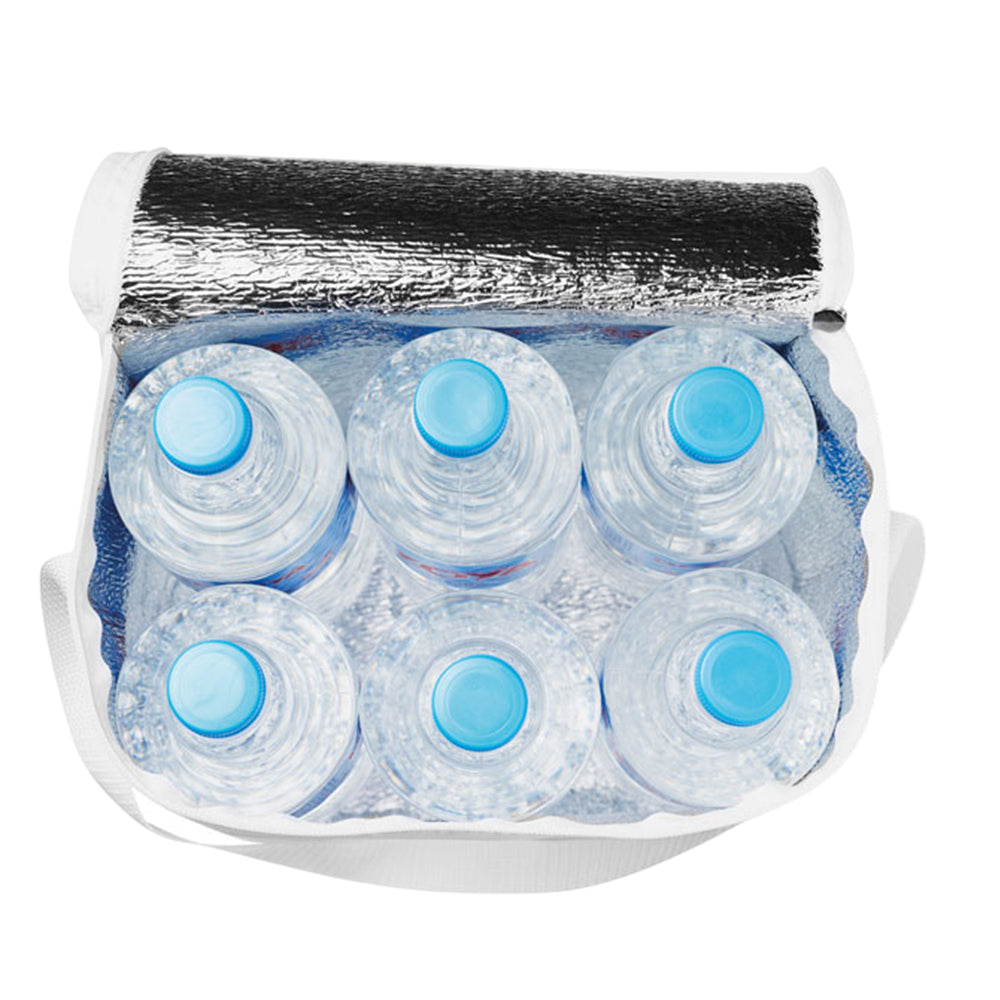 White - Back - MidOcean Big Cubacool 12.5L Cooler Bag