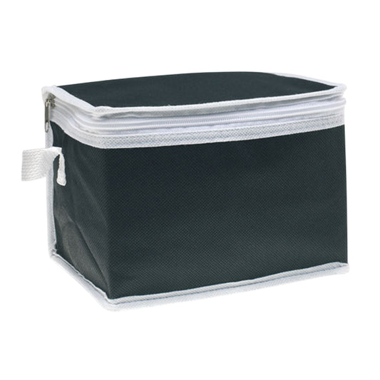Black - Front - MidOcean Promocool Non-Woven Cooler Bag