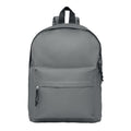 Stone Grey - Front - MidOcean Bapal Polyester Backpack