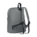 Stone Grey - Back - MidOcean Bapal Polyester Backpack
