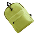 Lime - Back - MidOcean Bapal Polyester Backpack