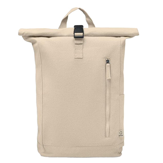 Beige - Front - MidOcean Kamet Roll Top Backpack