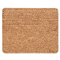 Beige - Back - MidOcean Cork RFID Card Holder