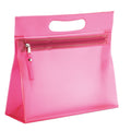 Fuchsia - Front - MidOcean Moonlight Transparent Toiletry Bag