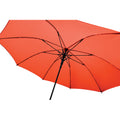 Orange - Back - MidOcean Brela Windproof Stick Umbrella