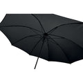 Black - Back - MidOcean Brela Windproof Stick Umbrella