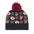 Black - Front - MidOcean Shimas Christmas Knitted Beanie
