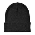 Black - Front - MidOcean Unisex Adult Knitted Cuffed Beanie