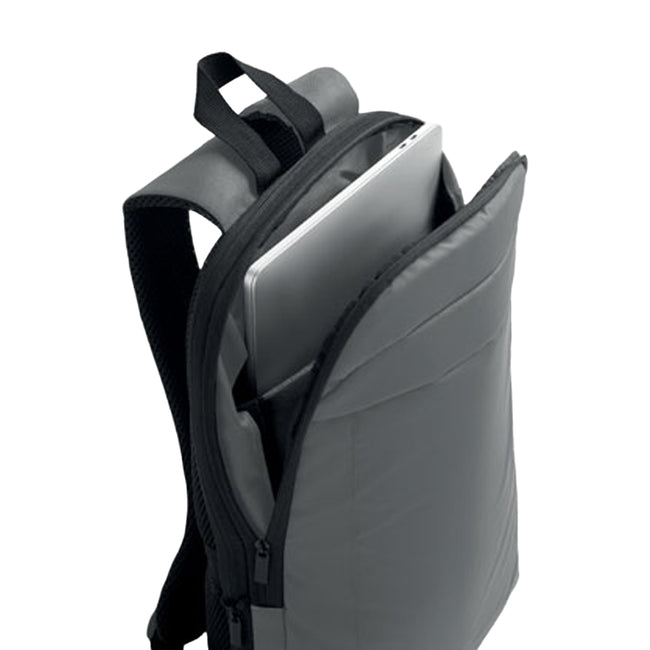 Stone Grey - Lifestyle - MidOcean Expandable Backpack