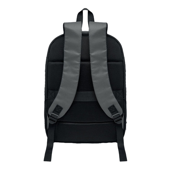 Stone Grey - Back - MidOcean Expandable Backpack