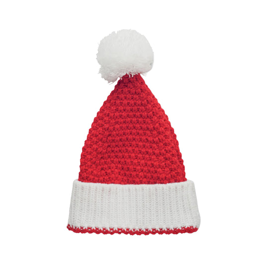 Red - Front - MidOcean Auriga Knitted Christmas Beanie