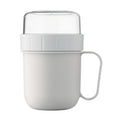 White - Lifestyle - MidOcean Cup On Go Polypropylene 450ml Cup