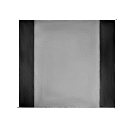 Black - Front - MidOcean Nosand Large Lightweight Beach Mat
