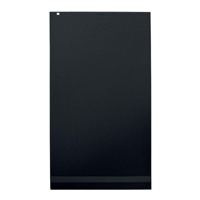 Black - Back - MidOcean Merry Organic Cotton Towel