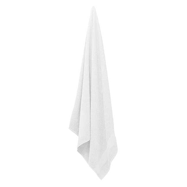 White - Side - MidOcean Merry Organic Cotton Towel