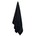 Black - Side - MidOcean Perry Organic Cotton Towel