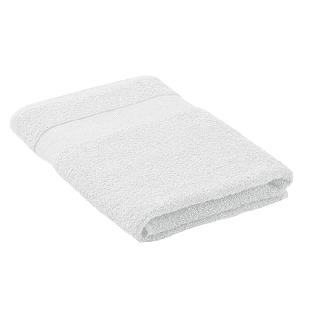 White - Front - MidOcean Perry Organic Cotton Towel