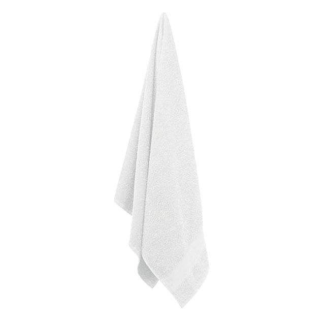 White - Side - MidOcean Perry Organic Cotton Towel
