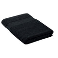 Black - Front - MidOcean Perry Organic Cotton Towel