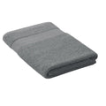 Grey - Front - MidOcean Perry Organic Cotton Towel