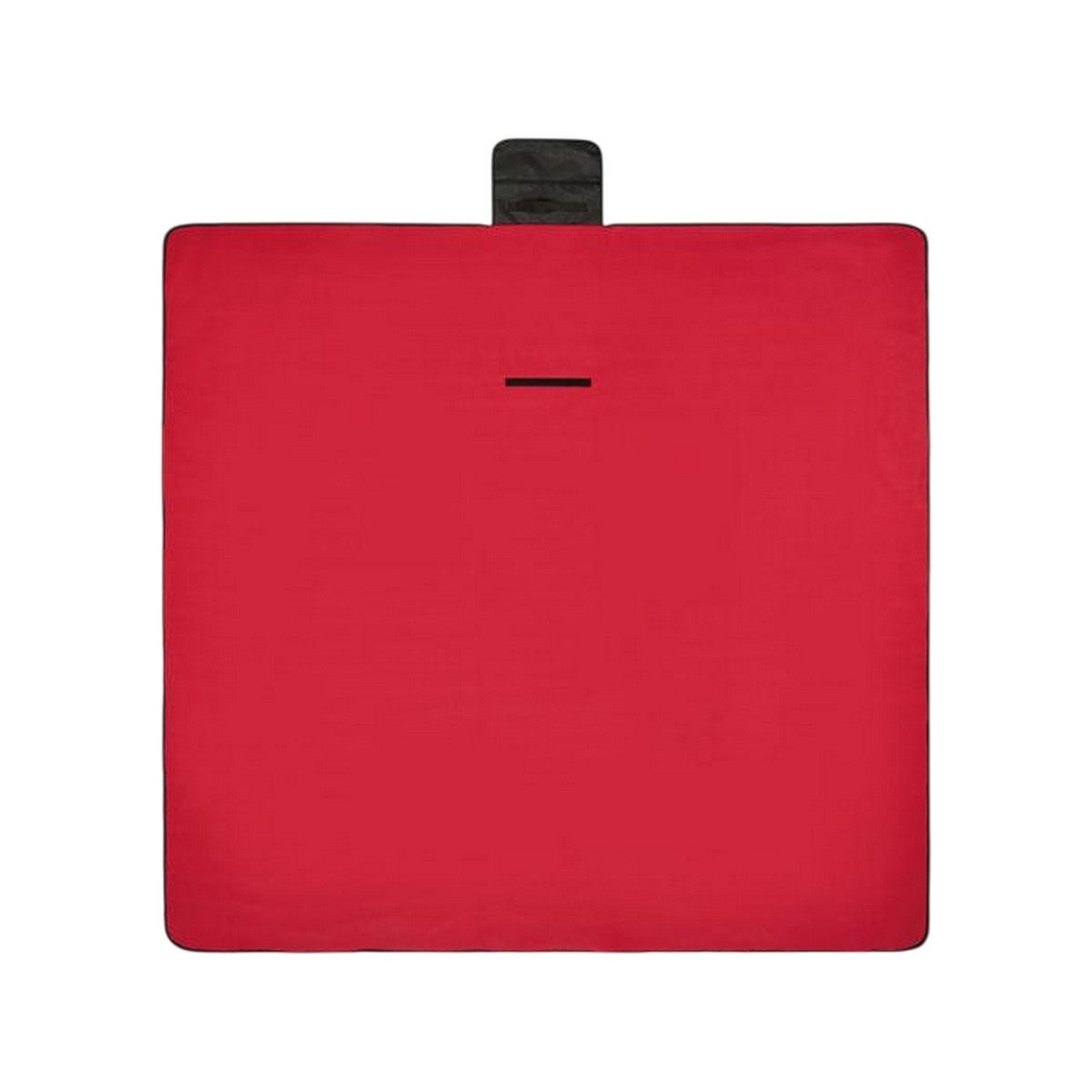 Red - Side - MidOcean Costa Polar Fleece Picnic Blanket
