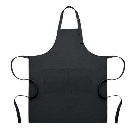 Black - Front - MidOcean Gala Adjustable Kitchen Apron