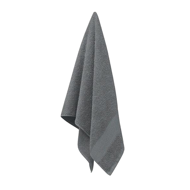 Grey - Side - MidOcean Terry Organic Cotton Towel