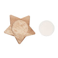 Wood - Back - MidOcean Lotus Star Candle & Holder
