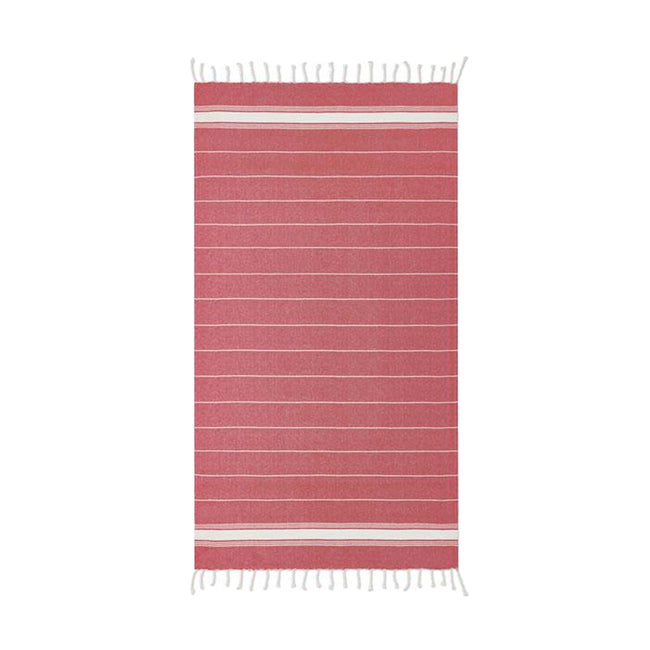 Red - Front - MidOcean Malibu Beach Towel