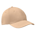 Ivory - Front - MidOcean Basie 6 Panel Baseball Cap