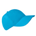 Turquoise - Back - MidOcean Basie 6 Panel Baseball Cap
