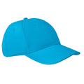 Turquoise - Front - MidOcean Basie 6 Panel Baseball Cap
