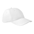 White - Front - MidOcean Basie 6 Panel Baseball Cap