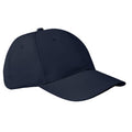 Blue - Front - MidOcean Basie 6 Panel Baseball Cap