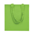Lime - Side - MidOcean Bente Organic Cotton Shopper Bag
