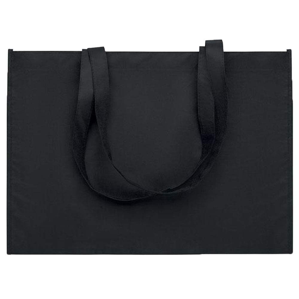 Black - Side - MidOcean Kaimono Non-Woven Shopper Bag