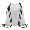 White - Front - MidOcean Night Large RPET Drawstring Bag
