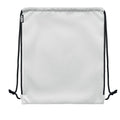 White - Back - MidOcean Night Large RPET Drawstring Bag