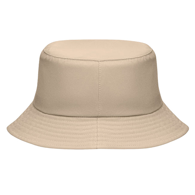 Khaki Brown - Back - MidOcean Emmer Polyester Bucket Hat