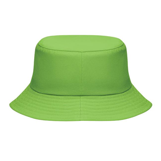 Lime - Back - MidOcean Emmer Polyester Bucket Hat